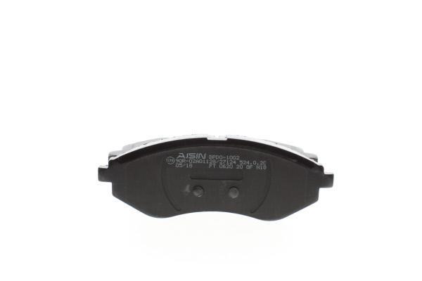 Jeu de 4 plaquettes de frein AISIN ref. BPDO-1002